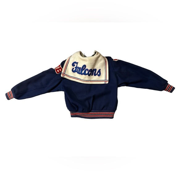 Vintage Jackets & Blazers - Vintage 1978 Letterman Jacket Track Falcons Varsity